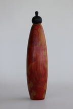 Hana (Flower) Hand Carved Sōsaku Kokeshi by Issetsu Kuribayashi