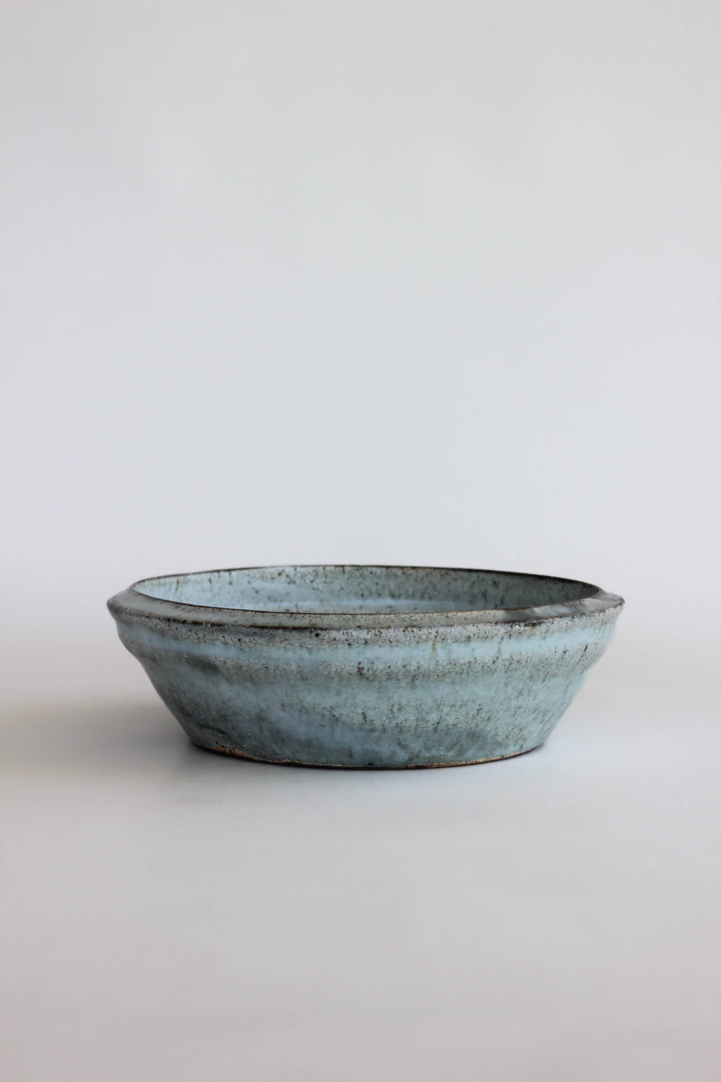 Tai Ono Chikei Series Shiroao Ash-Glazed Serving Bowl