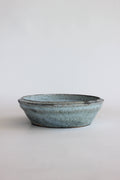 Tai Ono Chikei Series Shiroao Ash-Glazed Serving Bowl