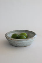 Tai Ono Chikei Series Shiroao Ash-Glazed Serving Bowl