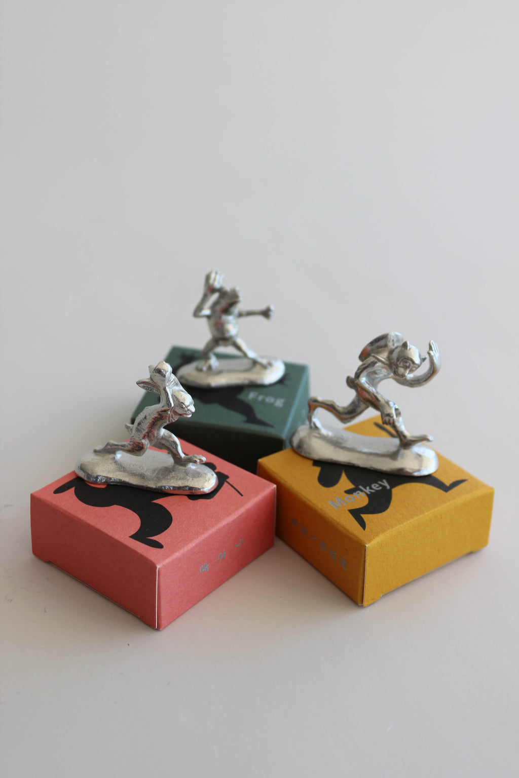 Chōjū-giga Metal Animal Incense Holder