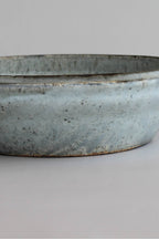 Tai Ono Chikei Series Shiroao Ash-Glazed Serving Bowl